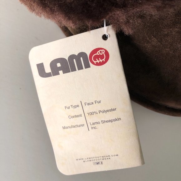 LAMO FOOTWEAR Women's Sheepskin Double Face Slippers Suede NIB 10.5 - 11 - Picture 3 of 5